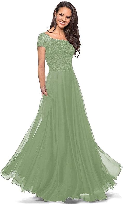 Women's Plus Size Short Sleeve Long A-line Rosette Lace Dress. . Amazon dresses mother of the bride